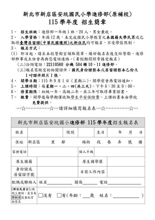 報名