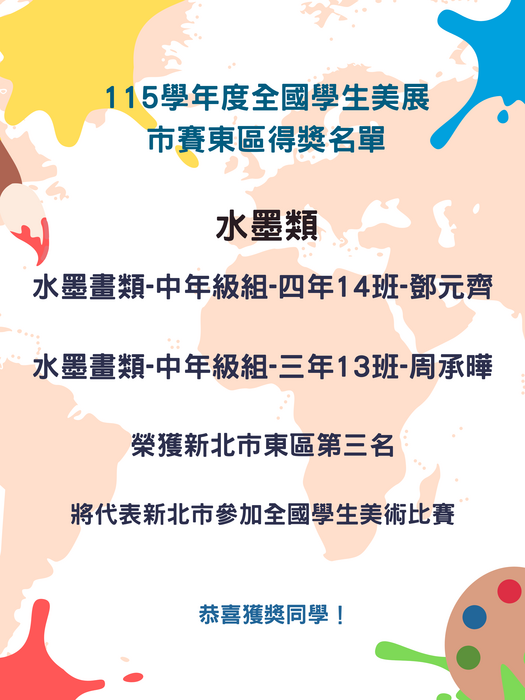 得獎名單